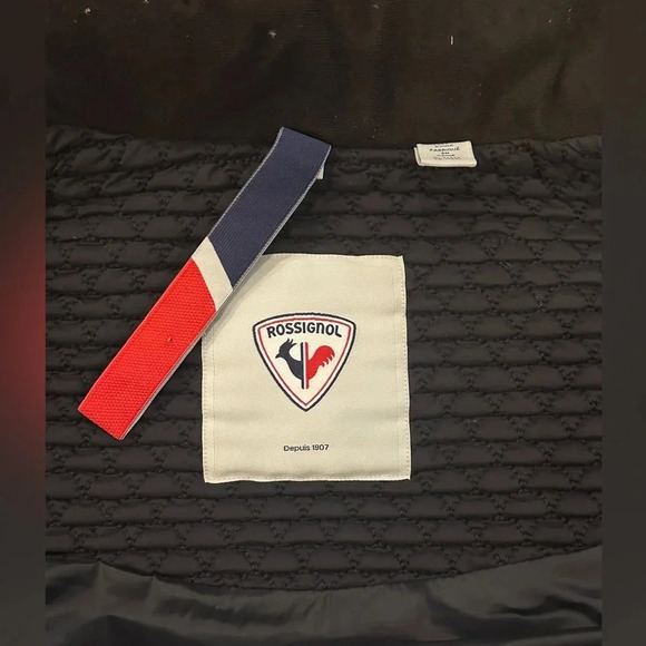 BNWT Rossignol Women's Signature Down Jacket Ski Coat - Black and White Medium - Picture 11 of 12